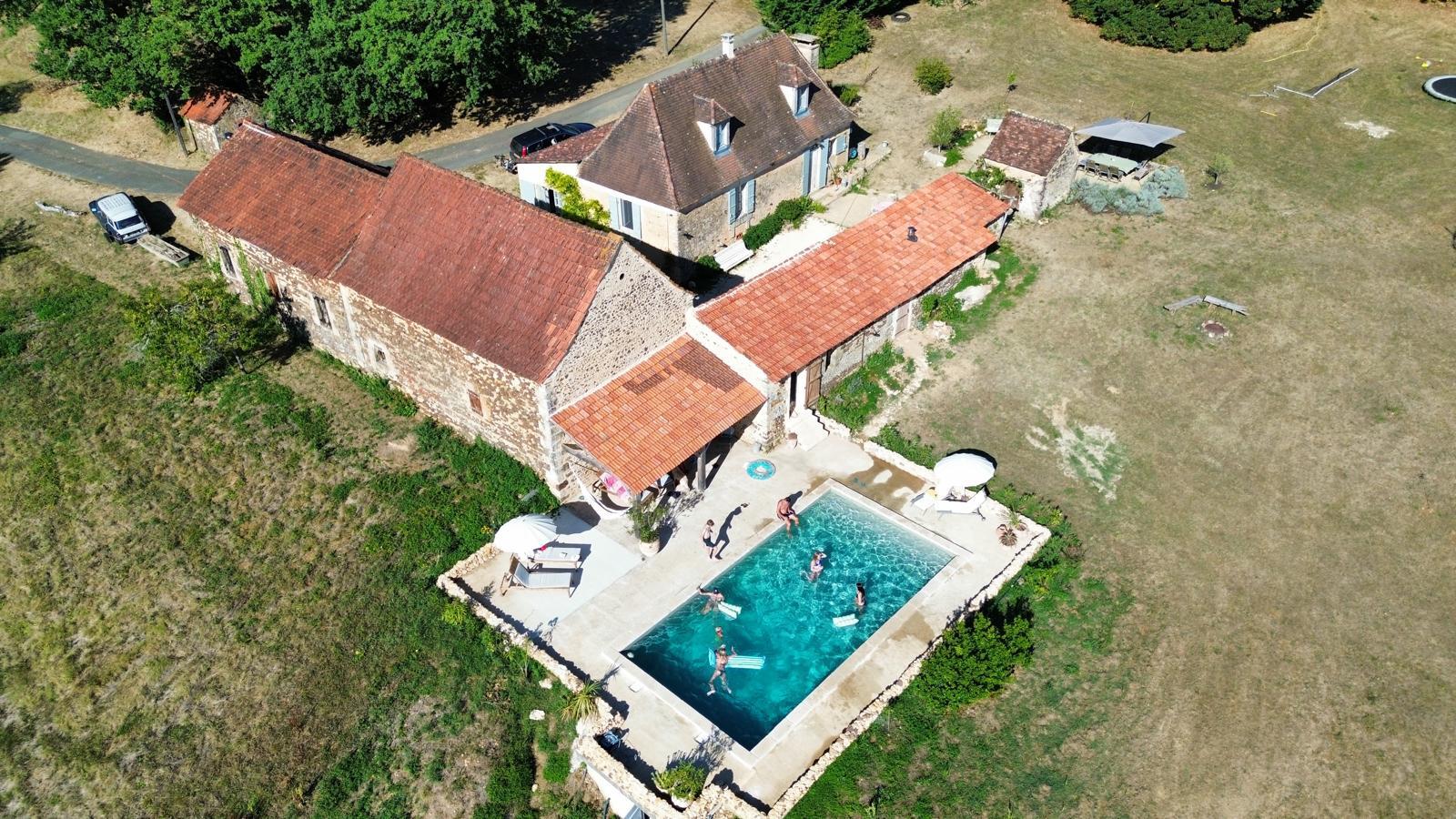 Maison nature à st Avit de Vialard