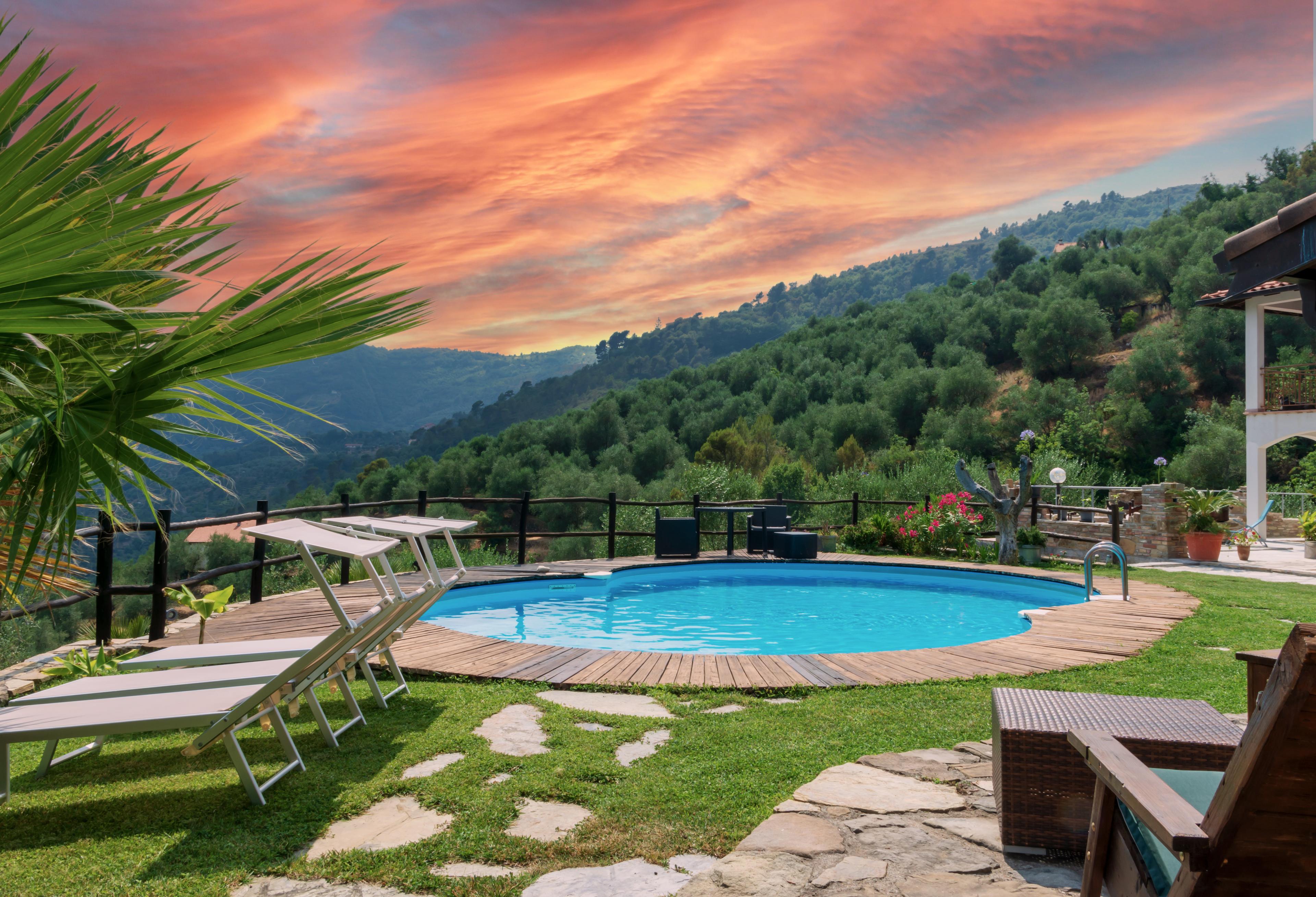 Nature house in Isolabona