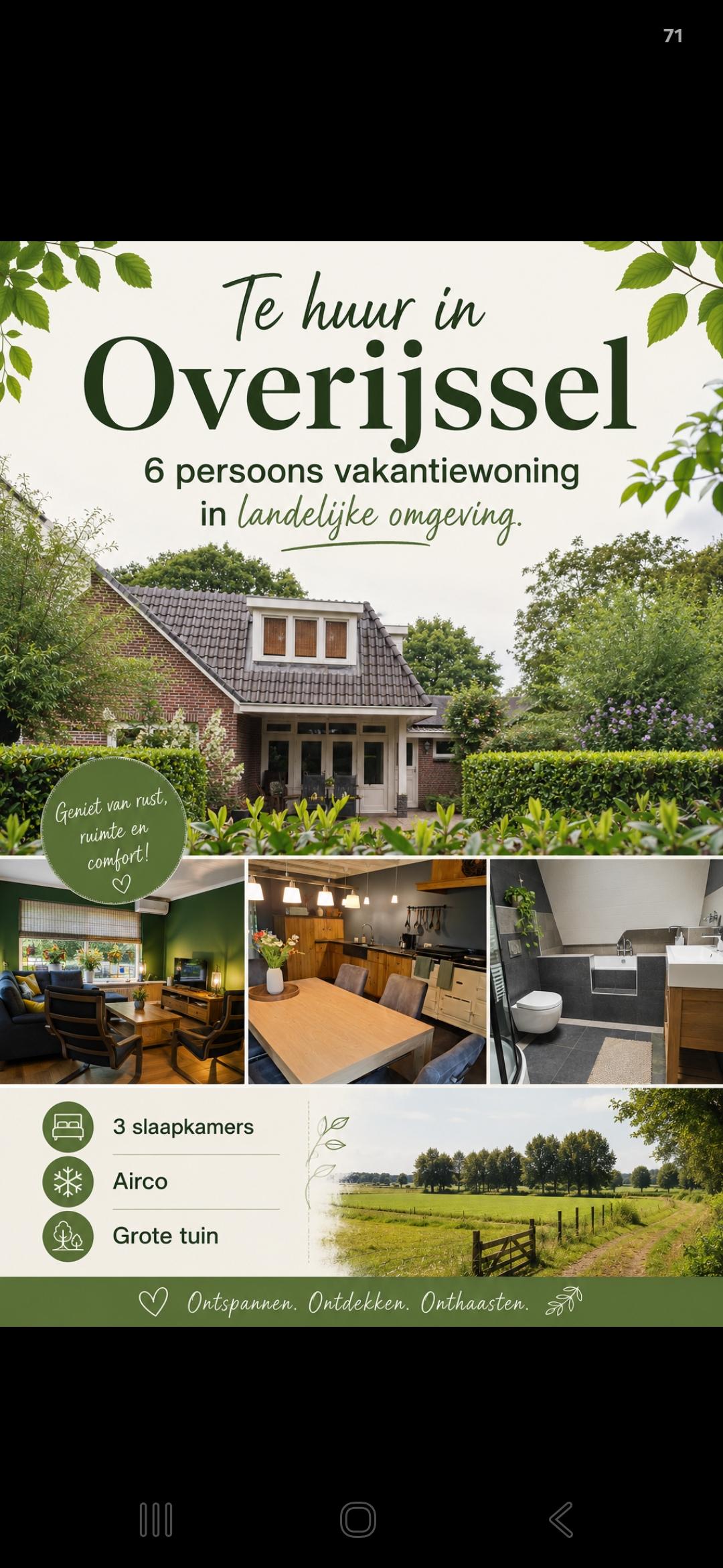 Natuurhuisje in Vriezenveen