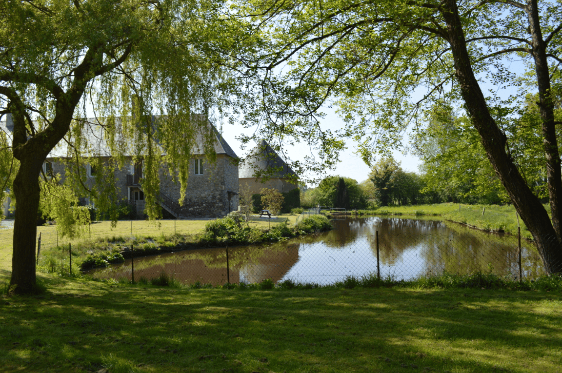 Nature house in saint sauveur village