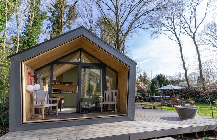 Modern tiny house in Hierden voor vakantie of weekendje weg