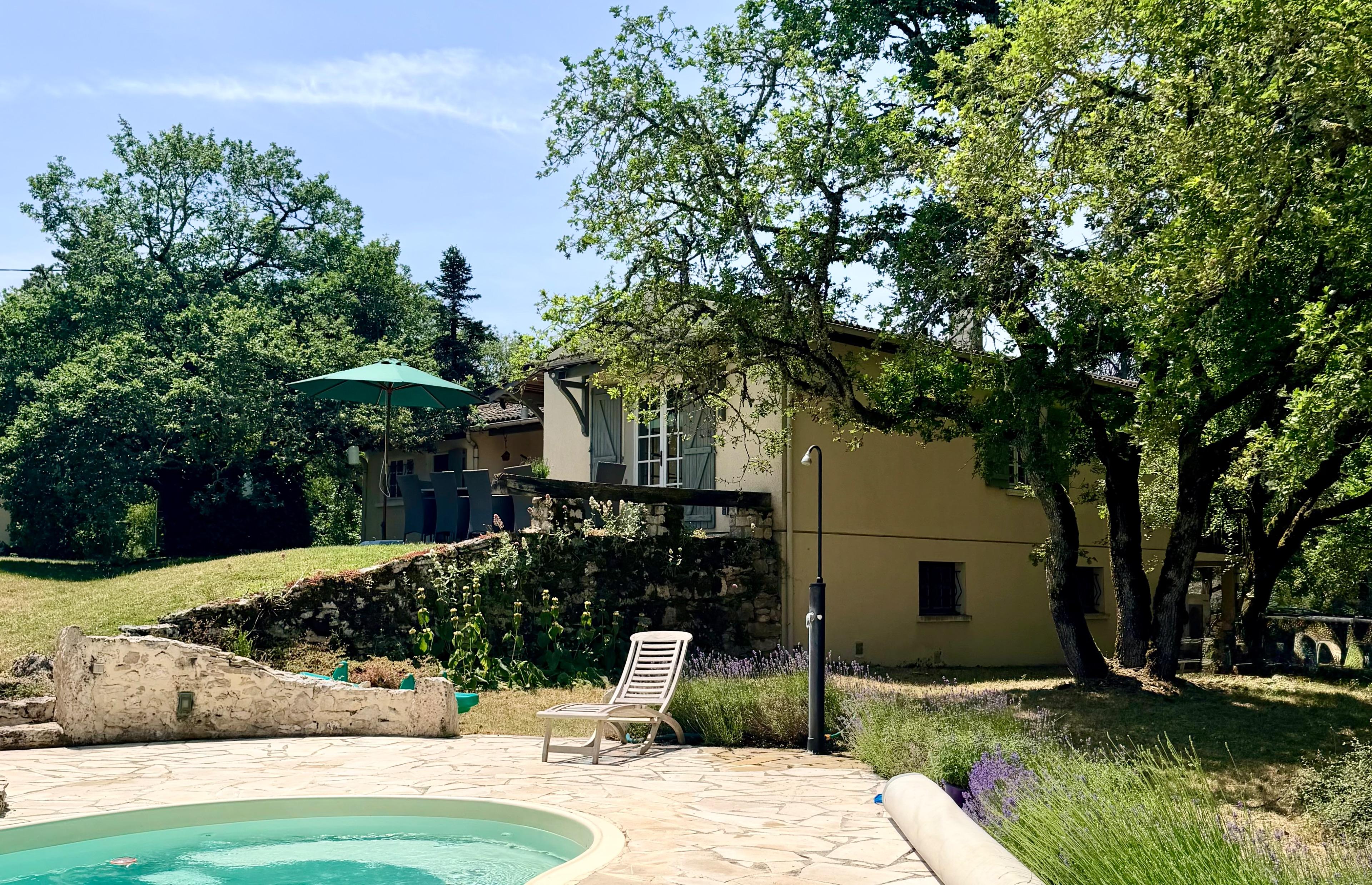 Nature house in Saint-Cirq-Lapopie